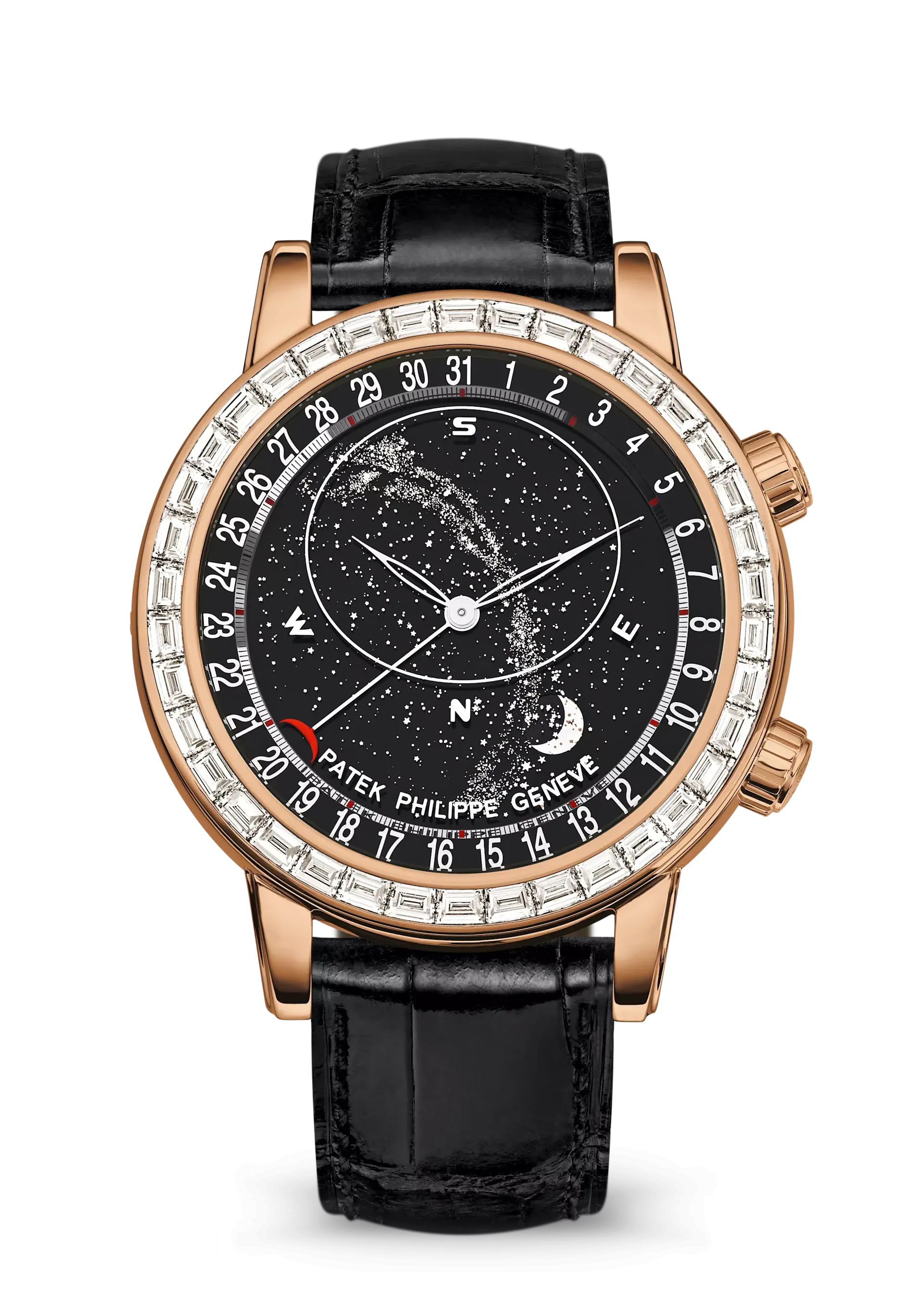 Patek Philippe Grand Complications Diamond & Rose Gold Celestial 44mm 6104R-001