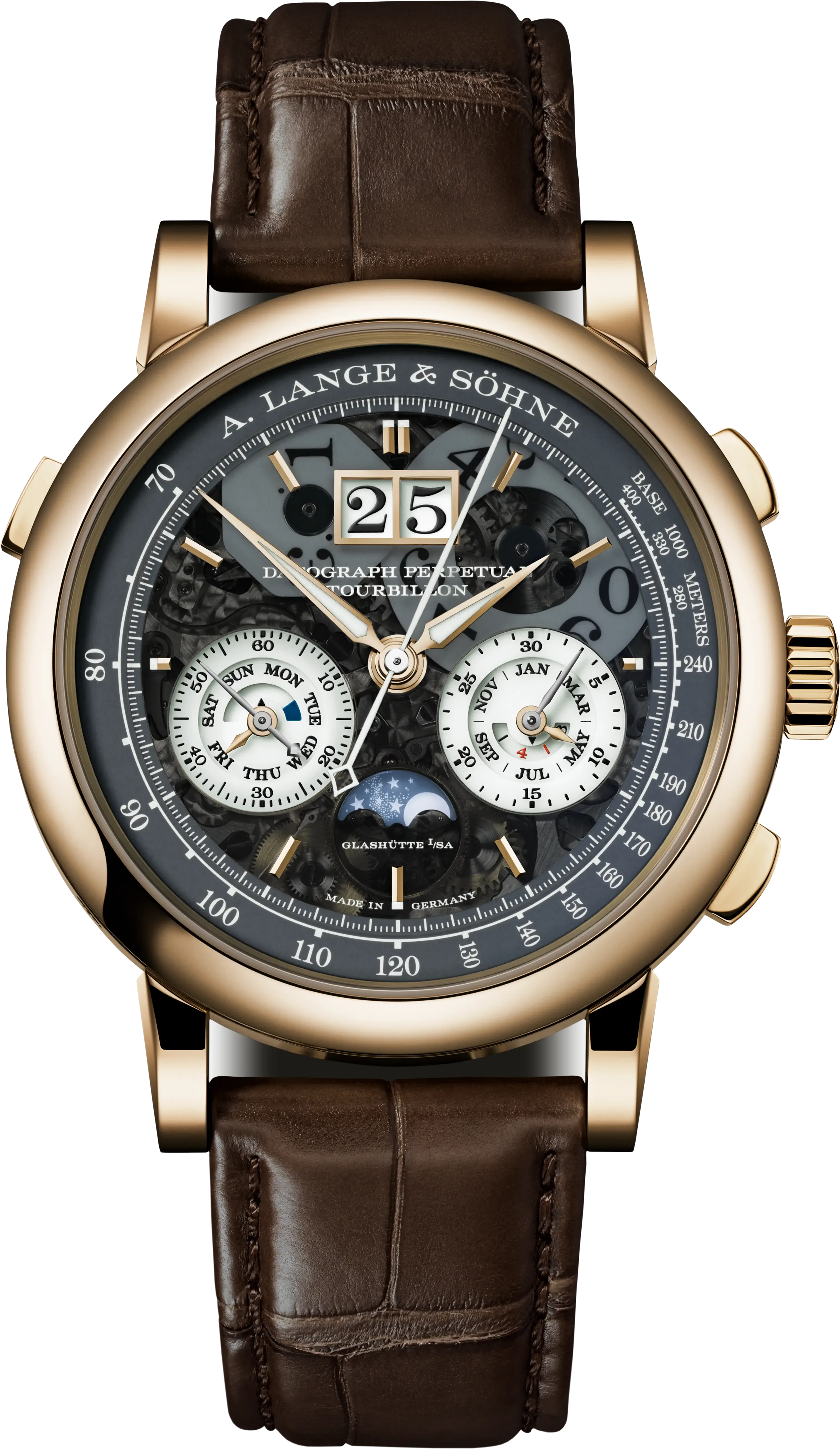 A. Lange & Söhne ‎DATOGRAPH PERPETUAL TOURBILLON HONEYGOLD "Lumen"‎ 41.5mm 740.055FE
