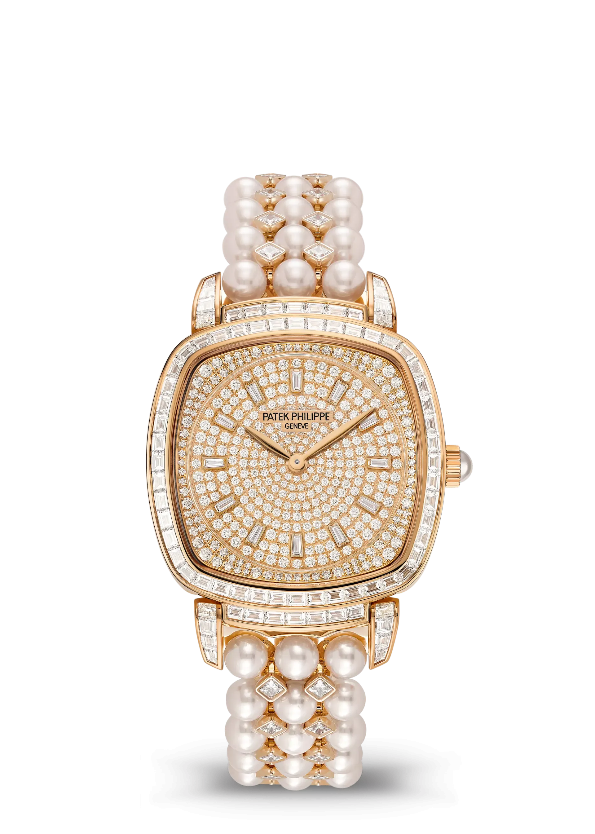 Patek Philippe Gondolo Haute Joaillerie Diamond & Pearl 7042/100R-010