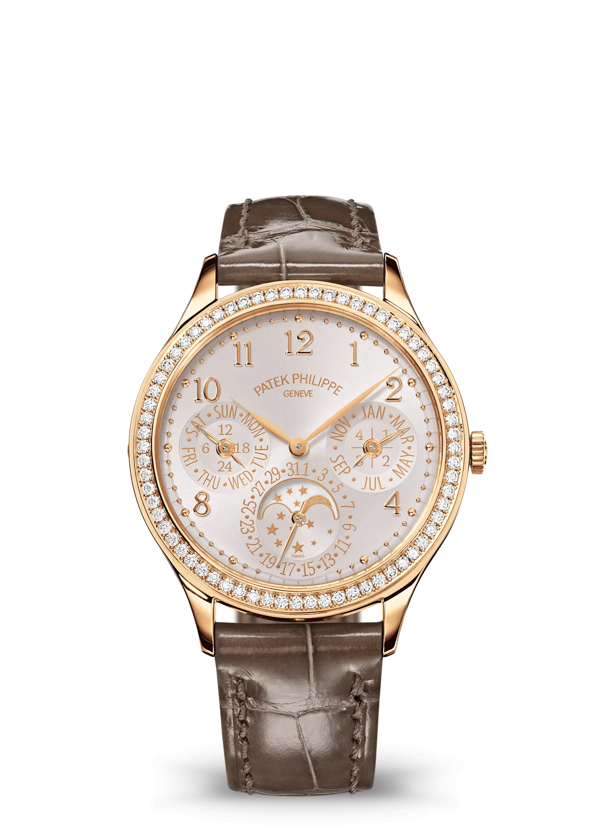 Patek Philippe Grand Complications Rose Gold Ladies First Perpetual Calendar 35.1mm 7140R-001