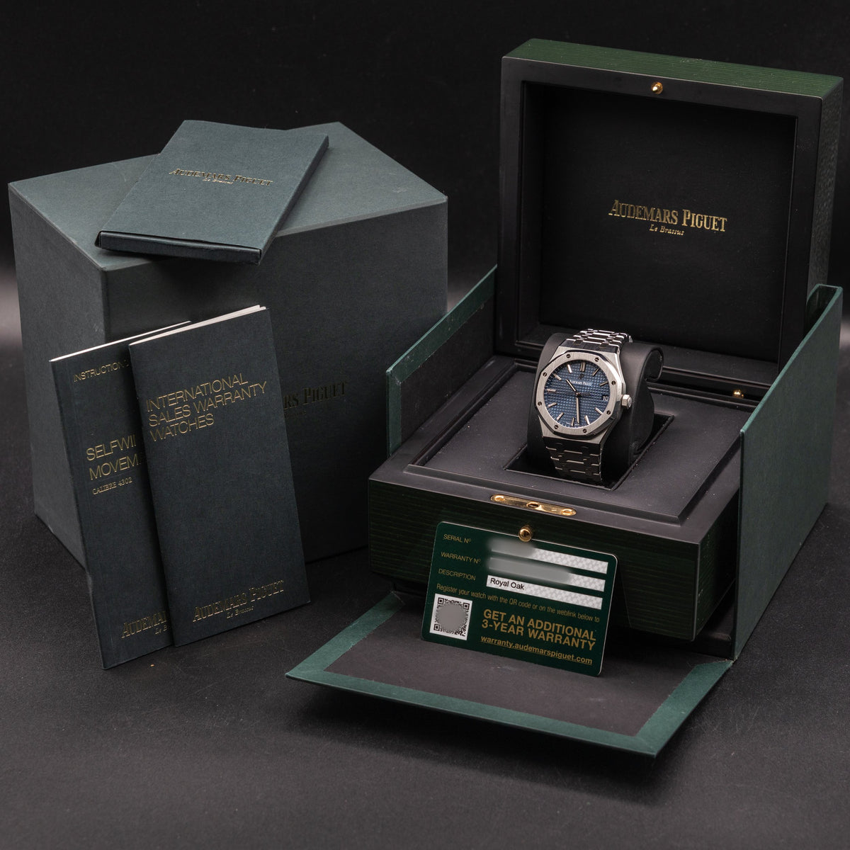 AUDEMARS PIGUET Royal Oak Stainless Steal Blue Dial 15500ST.OO.1220ST.01 — image 3