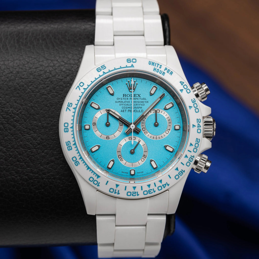 AET Remould Abu Dhabi Blue Daytona White Ceramic #17/18 Special Edition — image 3