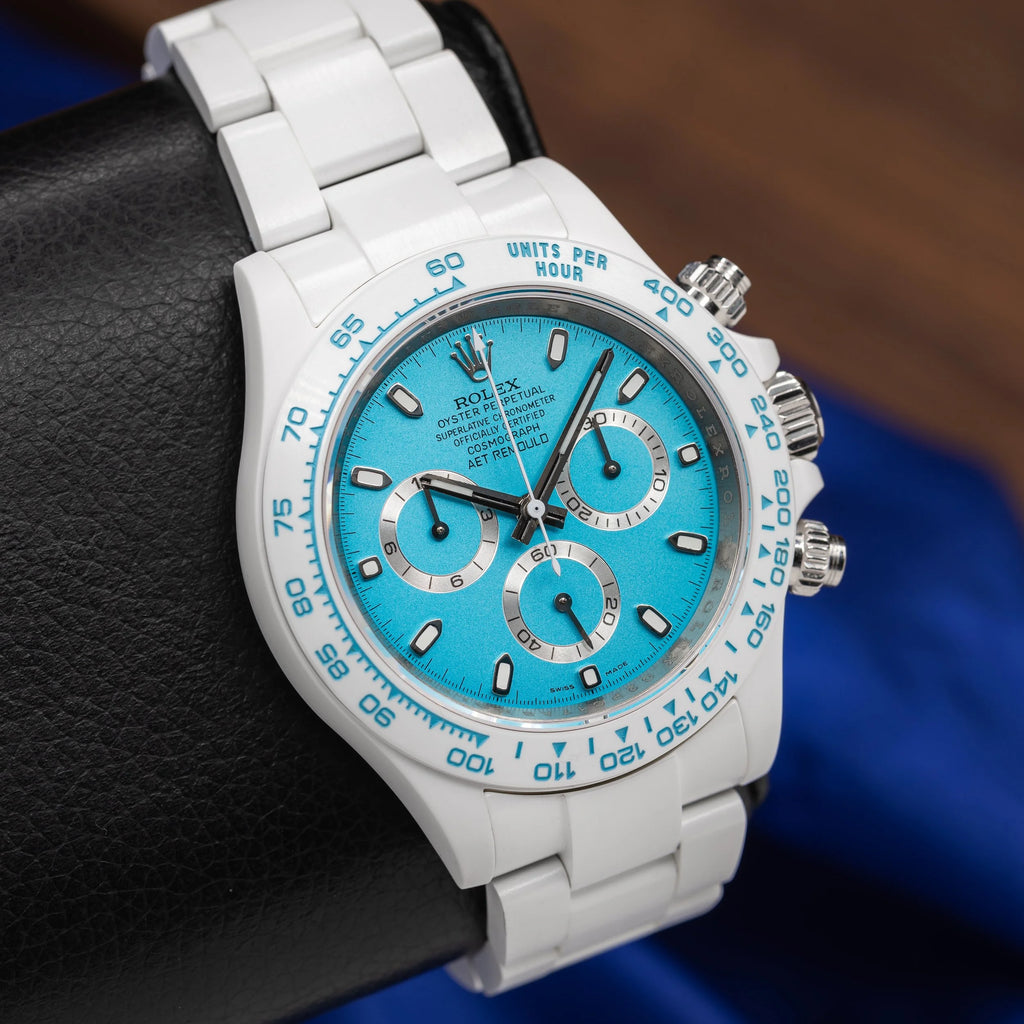 AET Remould Abu Dhabi Blue Daytona White Ceramic #17/18 Special Edition — image 5