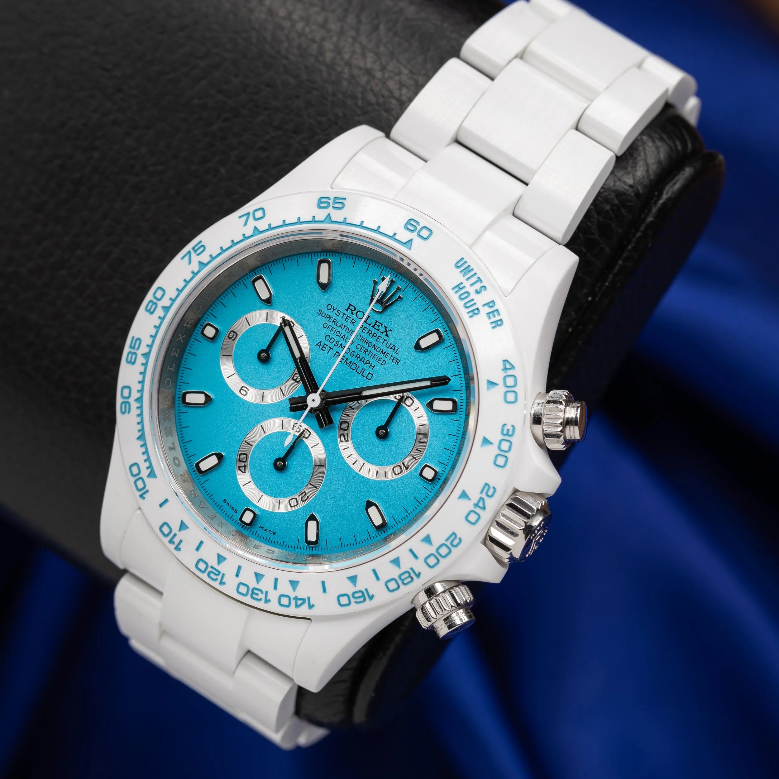 AET Remould Abu Dhabi Blue Daytona White Ceramic #17/18 Special Edition — image 4