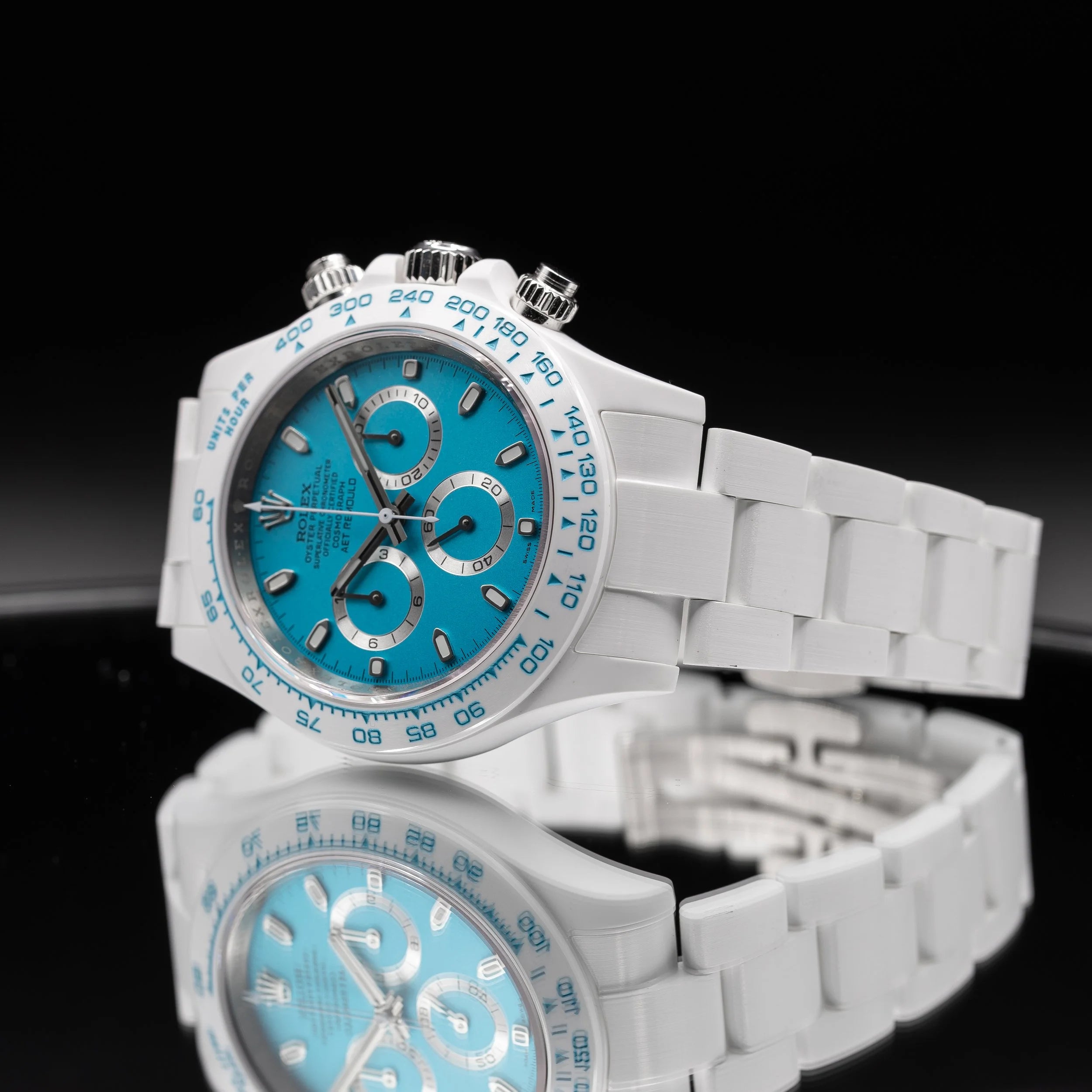 AET Remould Abu Dhabi Blue Daytona White Ceramic #17/18 Special Edition — image 6