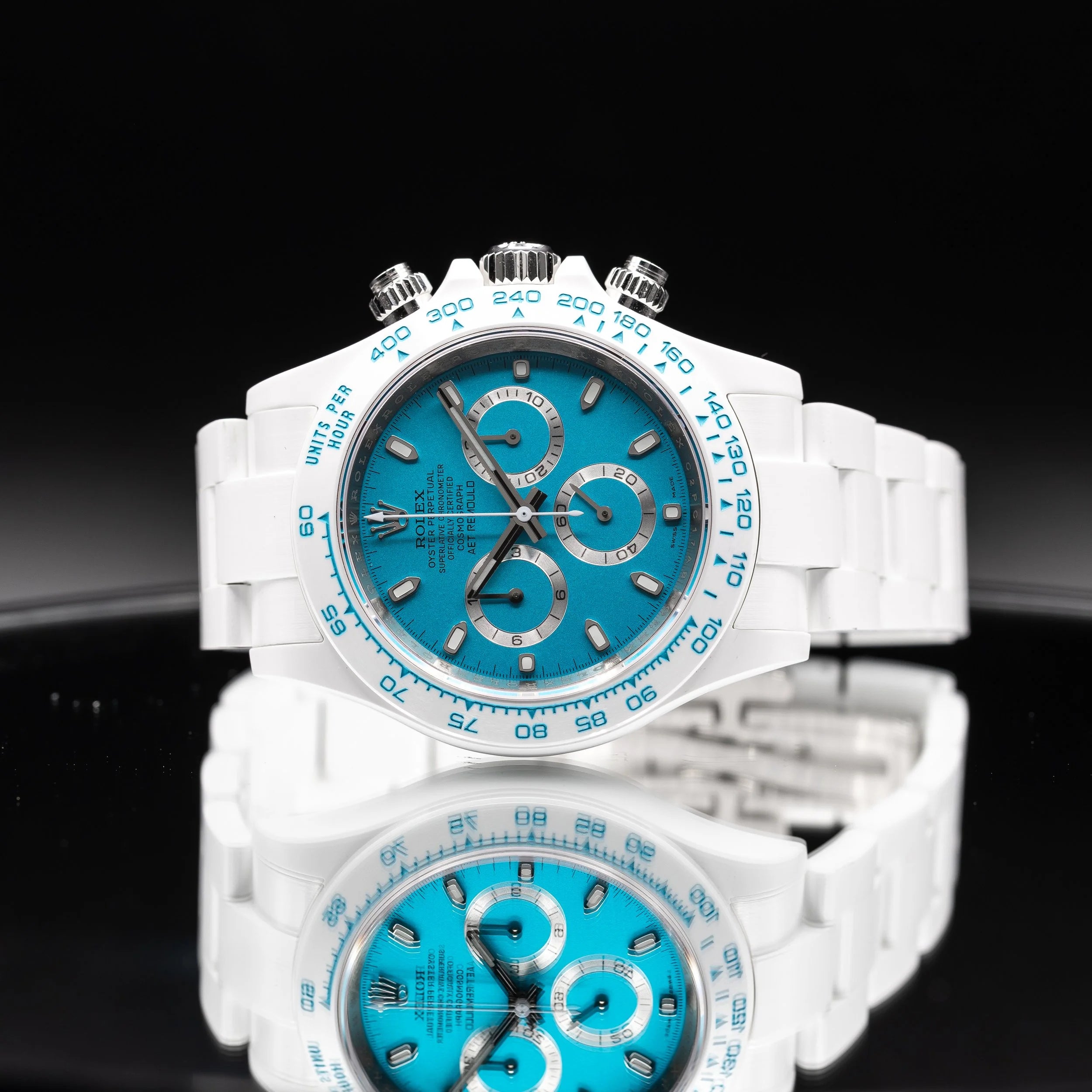AET Remould Abu Dhabi Blue Daytona White Ceramic #17/18 Special Edition — image 2