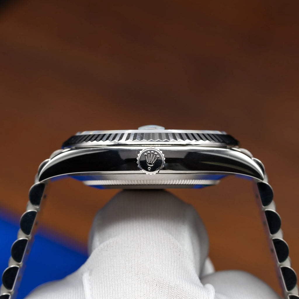 ROLEX Day Date 40 Platinum President Ice Blue Dial 228236 — image 8