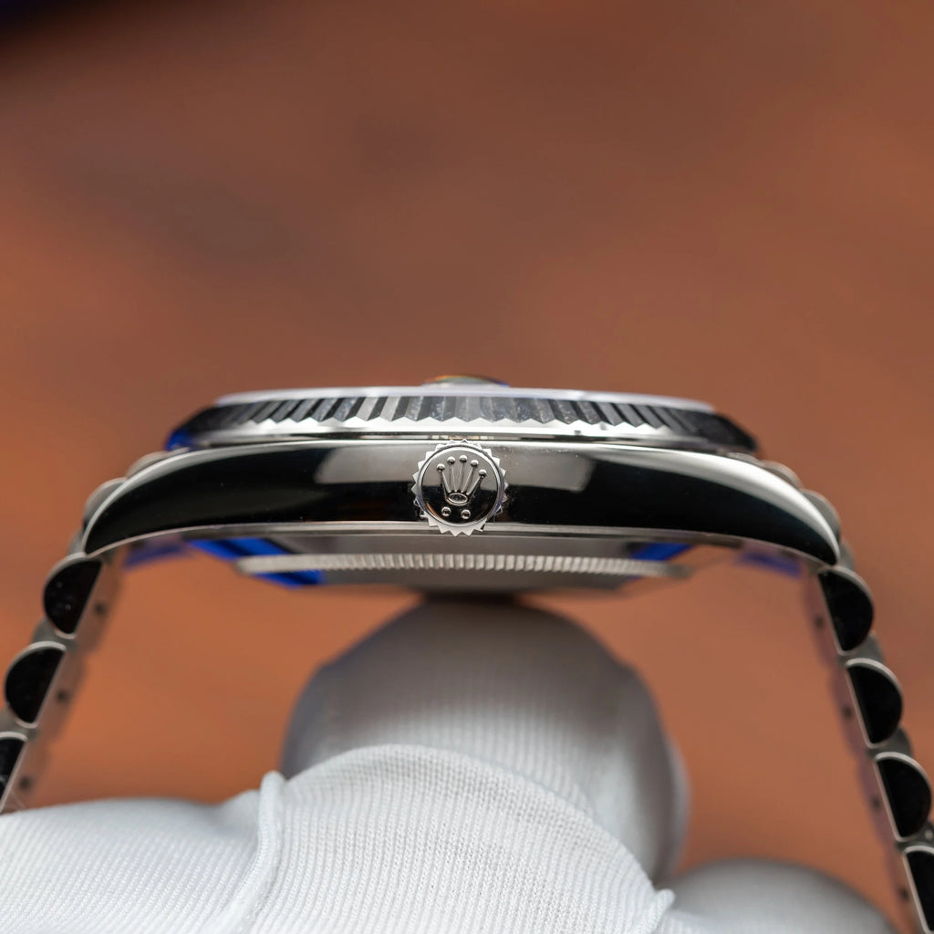 ROLEX Day-Date 40 Blue Roman Dial White Gold President 228239 – APRIL 2026 — image 10