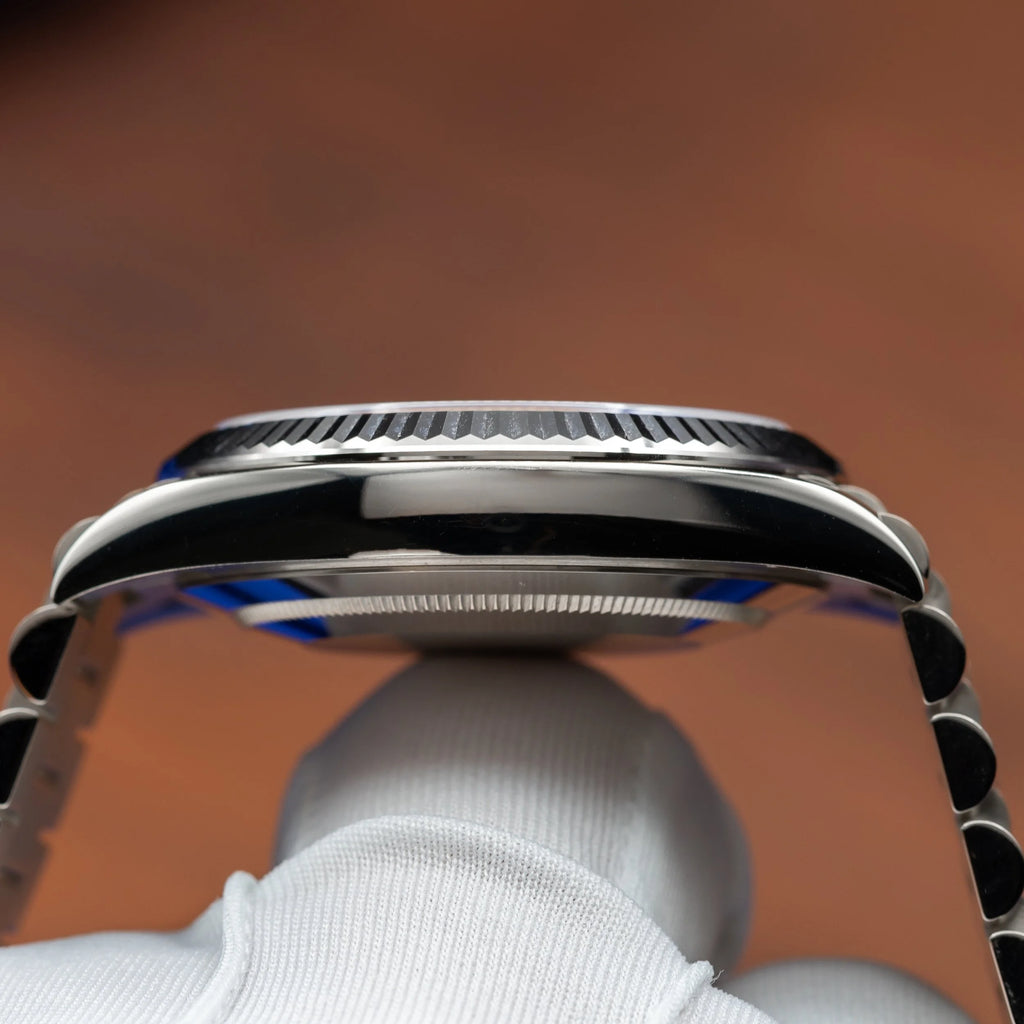 ROLEX Day-Date 40 Blue Roman Dial White Gold President 228239 – APRIL 2026 — image 12