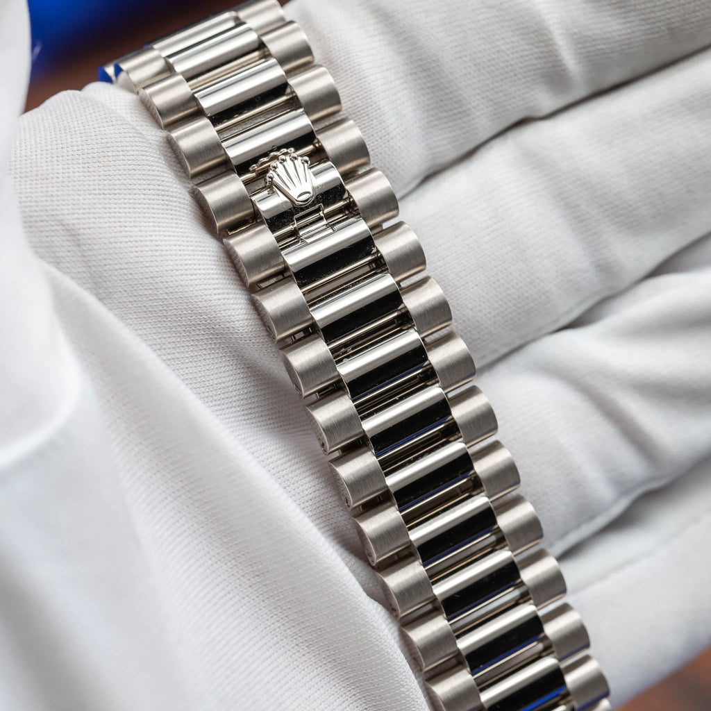 ROLEX Day-Date 40 Blue Roman Dial White Gold President 228239 – APRIL 2026 — image 14