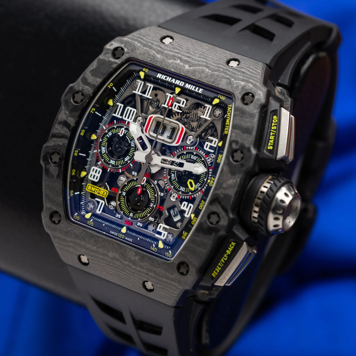 RICHARD MILLE RM 11-03 NTPT Black Case Automatic Flyback Chronograph RM11-03 CA — image 6