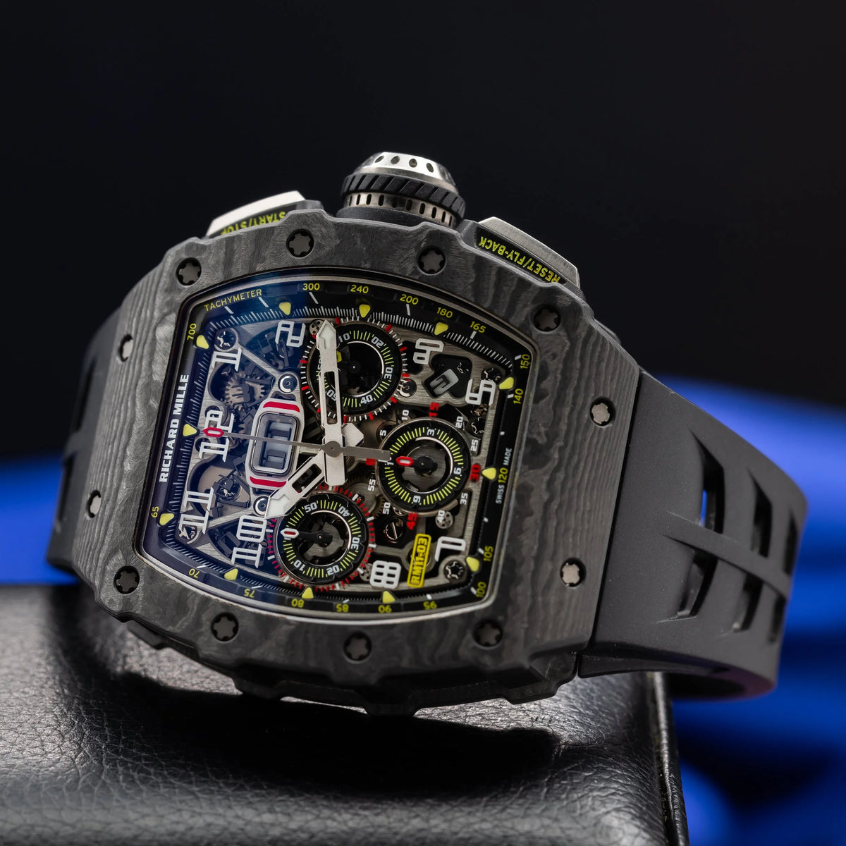 RICHARD MILLE RM 11-03 NTPT Black Case Automatic Flyback Chronograph RM11-03 CA — image 12