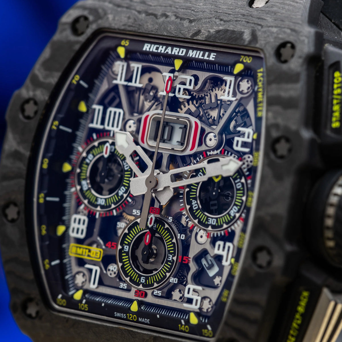 RICHARD MILLE RM 11-03 NTPT Black Case Automatic Flyback Chronograph RM11-03 CA — image 13