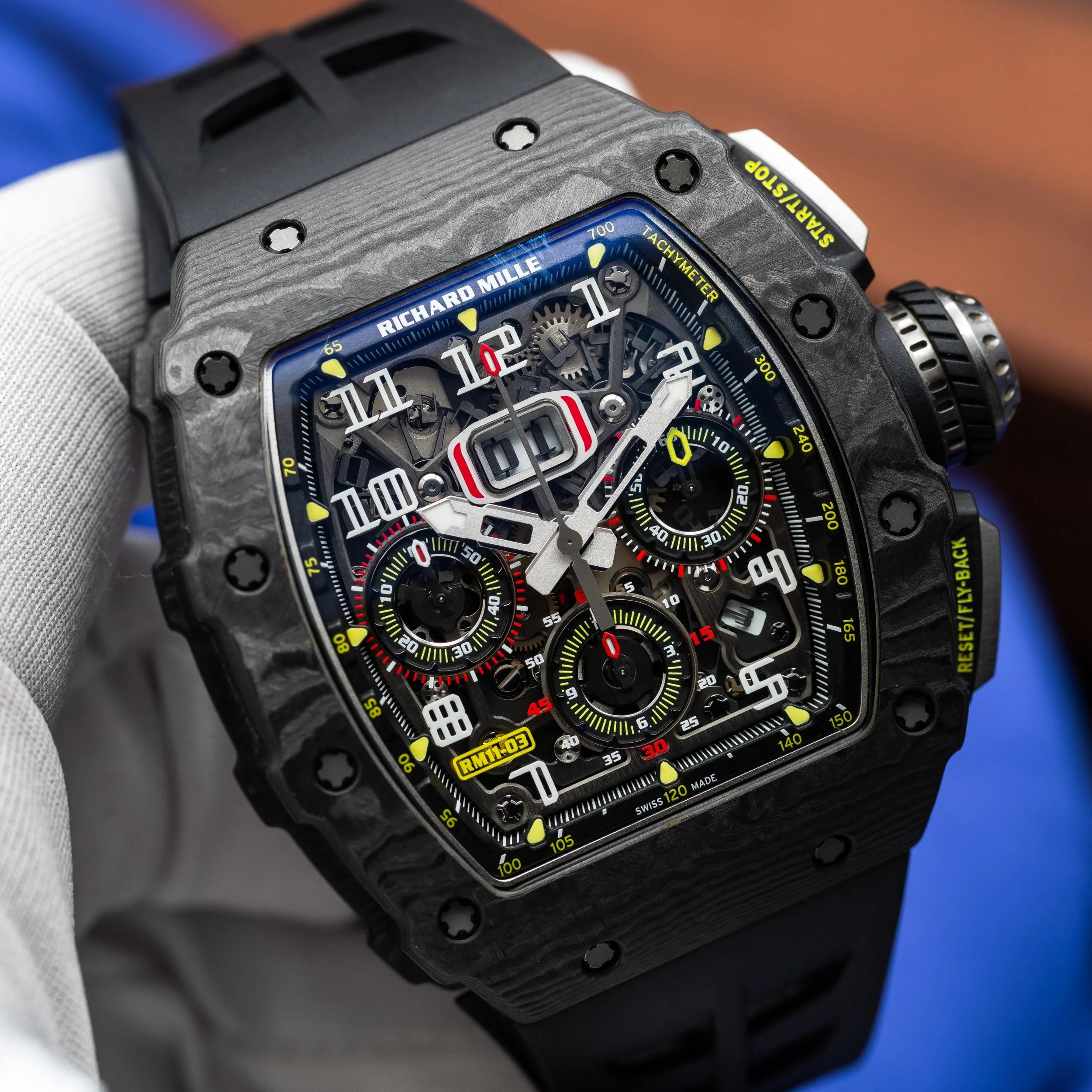 RICHARD MILLE RM 11-03 NTPT Black Case Automatic Flyback Chronograph RM11-03 CA — image 1