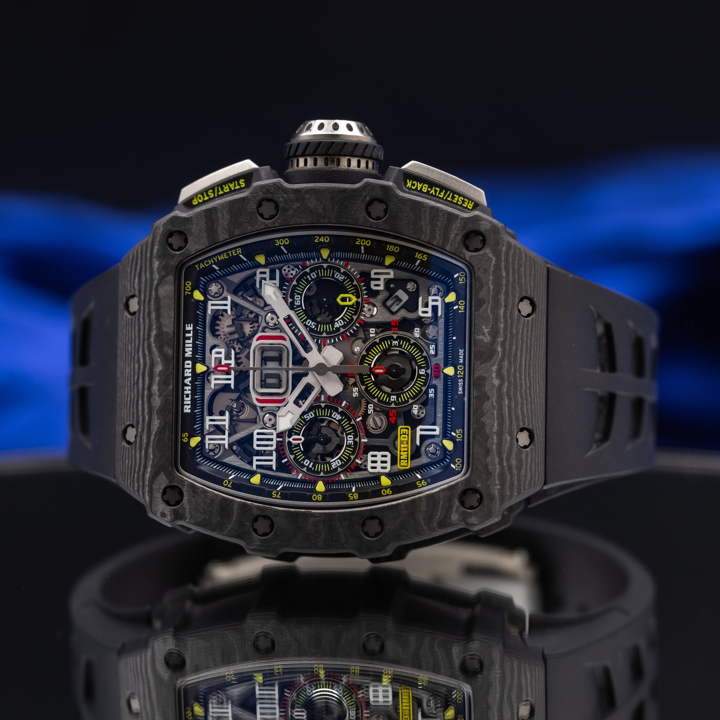 RICHARD MILLE RM 11-03 NTPT Black Case Automatic Flyback Chronograph RM11-03 CA — image 2