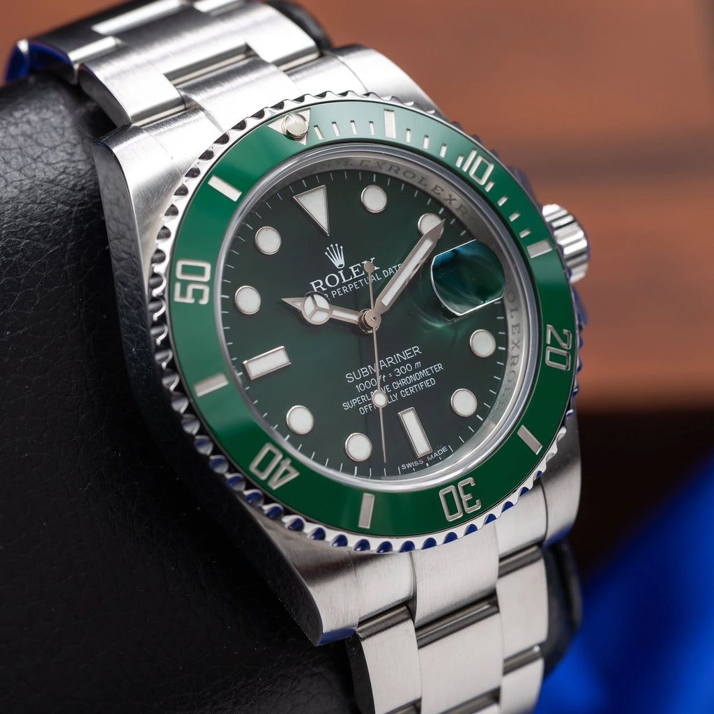 Rolex Submariner Hulk Green Steel Oyster 116610LV