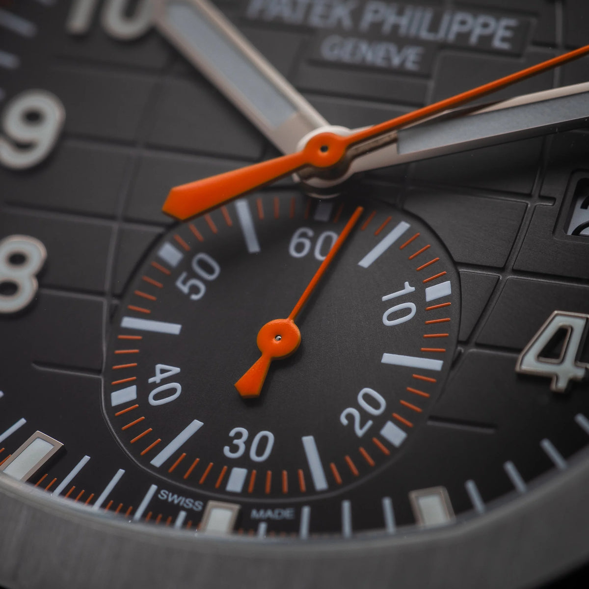 PATEK PHILIPPE Aquanaut 5968A-001 42.2mm Chronograph Orange Strap 5968A — image 6