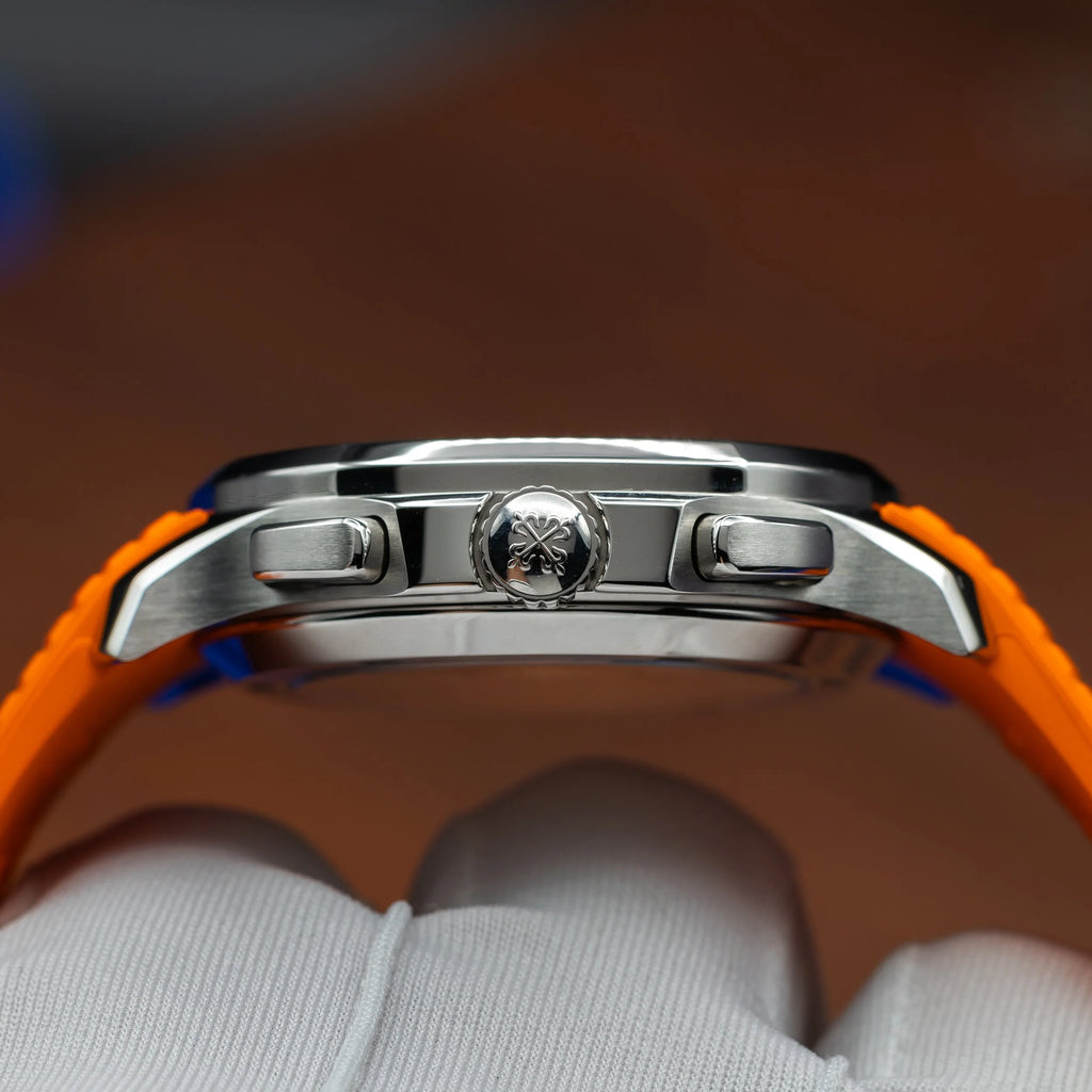 PATEK PHILIPPE Aquanaut 5968A-001 42.2mm Chronograph Orange Strap 5968A — image 13