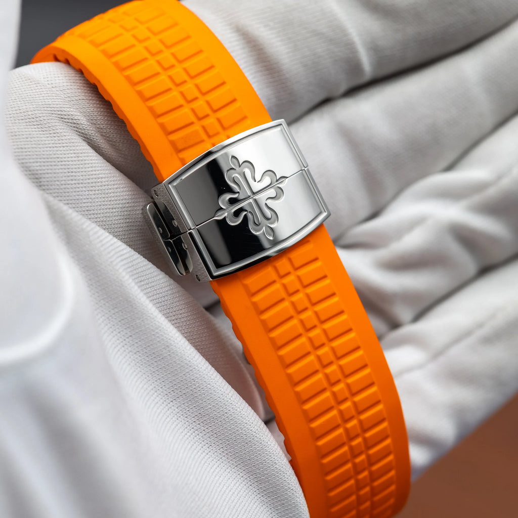 PATEK PHILIPPE Aquanaut 5968A-001 42.2mm Chronograph Orange Strap 5968A — image 17