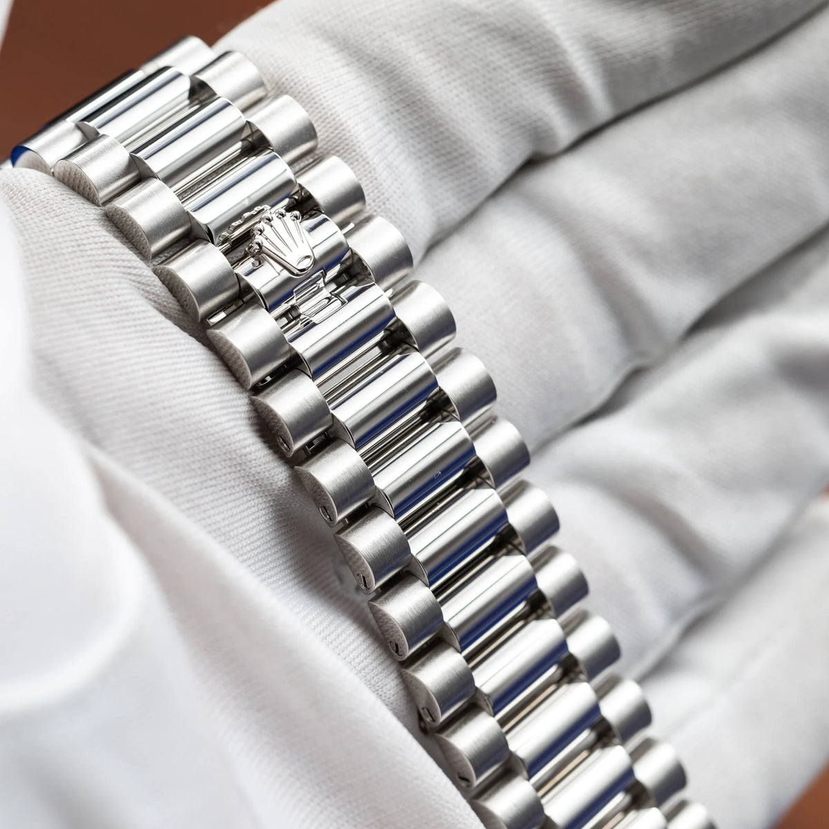 ROLEX Day-Date 40 Platinum President Meteorite Dial 228206 — image 14