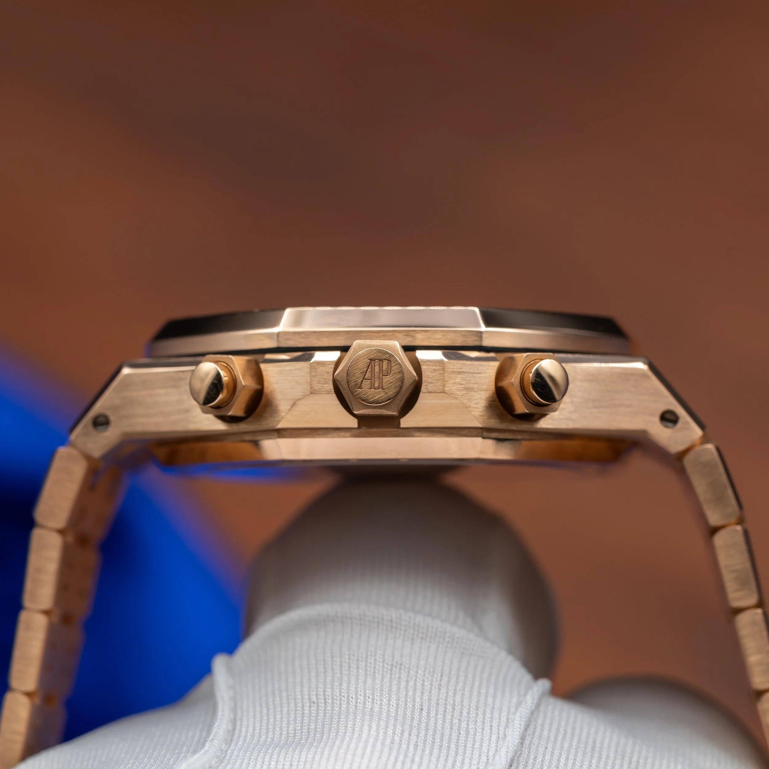 AUDEMARS PIGUET Royal Oak Chronograph Rose Gold Blue Dial 26240OR.OO.1320OR.05 — image 13