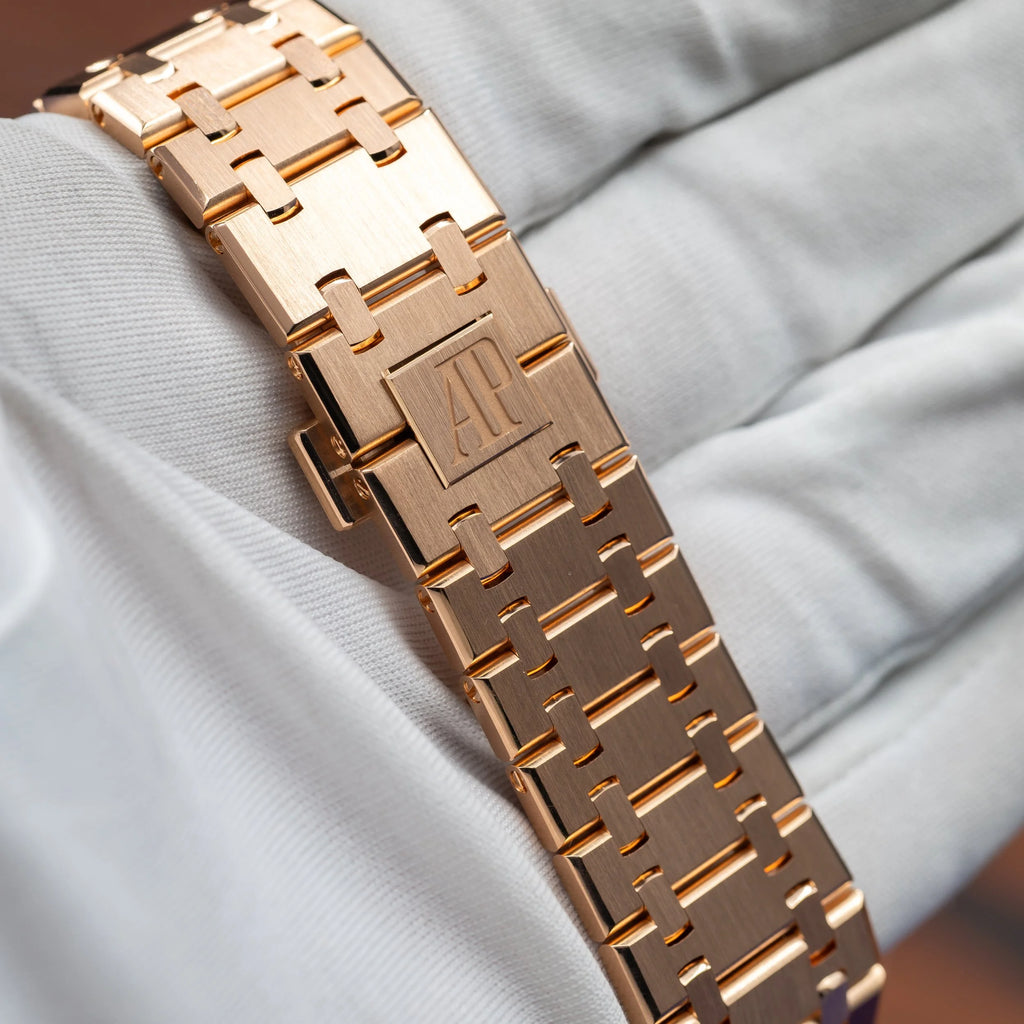 AUDEMARS PIGUET Royal Oak Chronograph Rose Gold Blue Dial 26240OR.OO.1320OR.05 — image 21