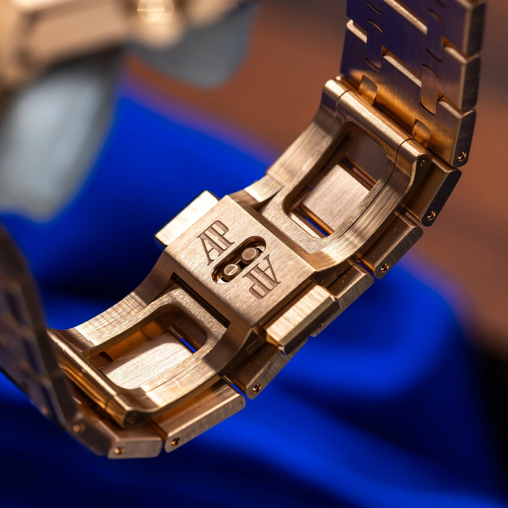 AUDEMARS PIGUET Royal Oak Chronograph Rose Gold Blue Dial 26240OR.OO.1320OR.05 — image 20