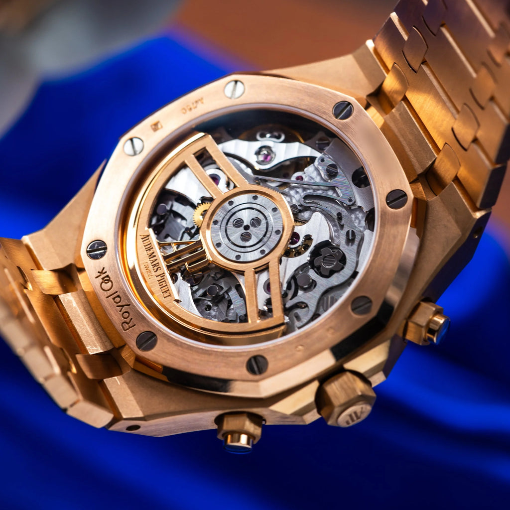 AUDEMARS PIGUET Royal Oak Chronograph Rose Gold Blue Dial 26240OR.OO.1320OR.05 — image 4
