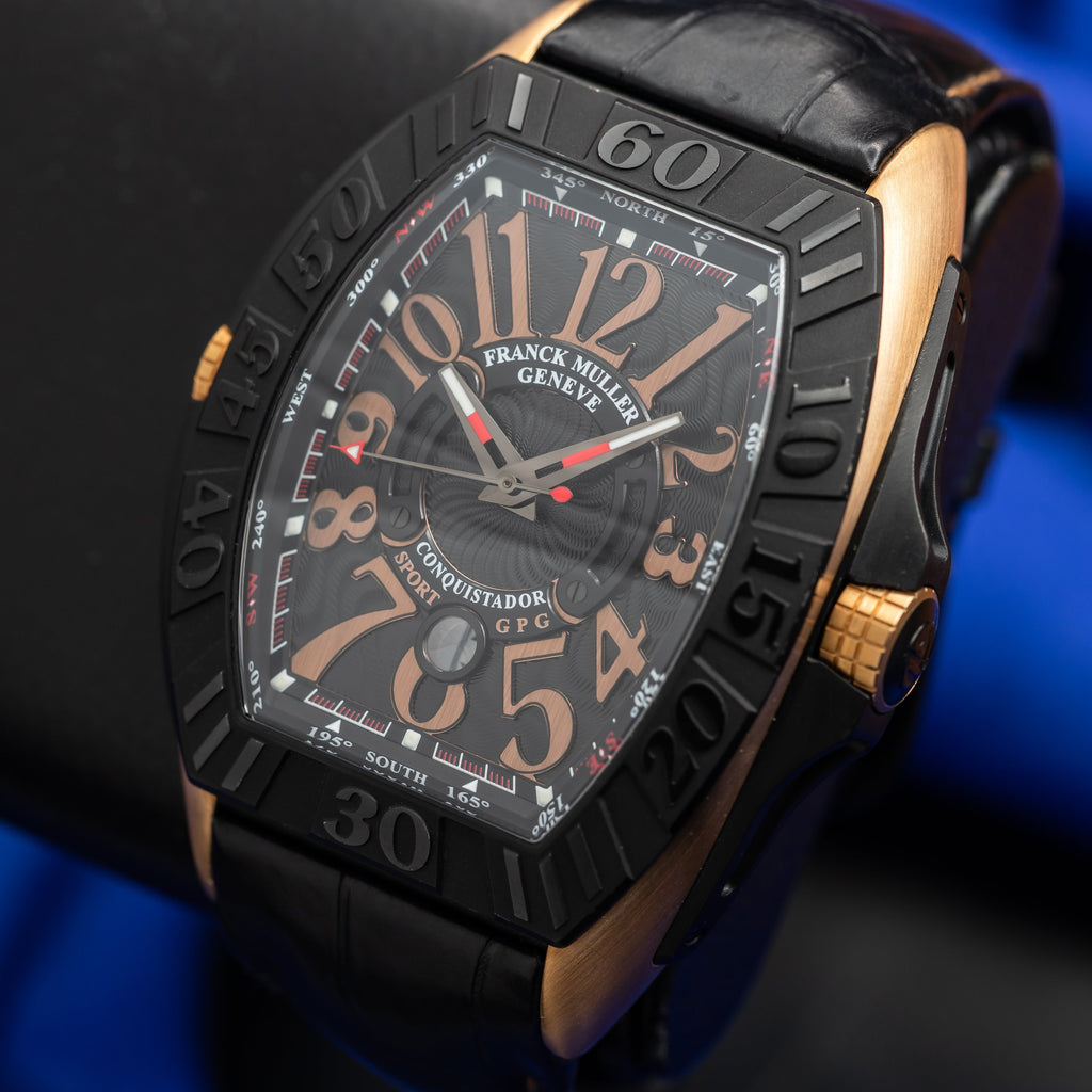 FRANCK MULLER Grand Prix Rose Gold Black Dial 9900 SC DT GPG — image 7