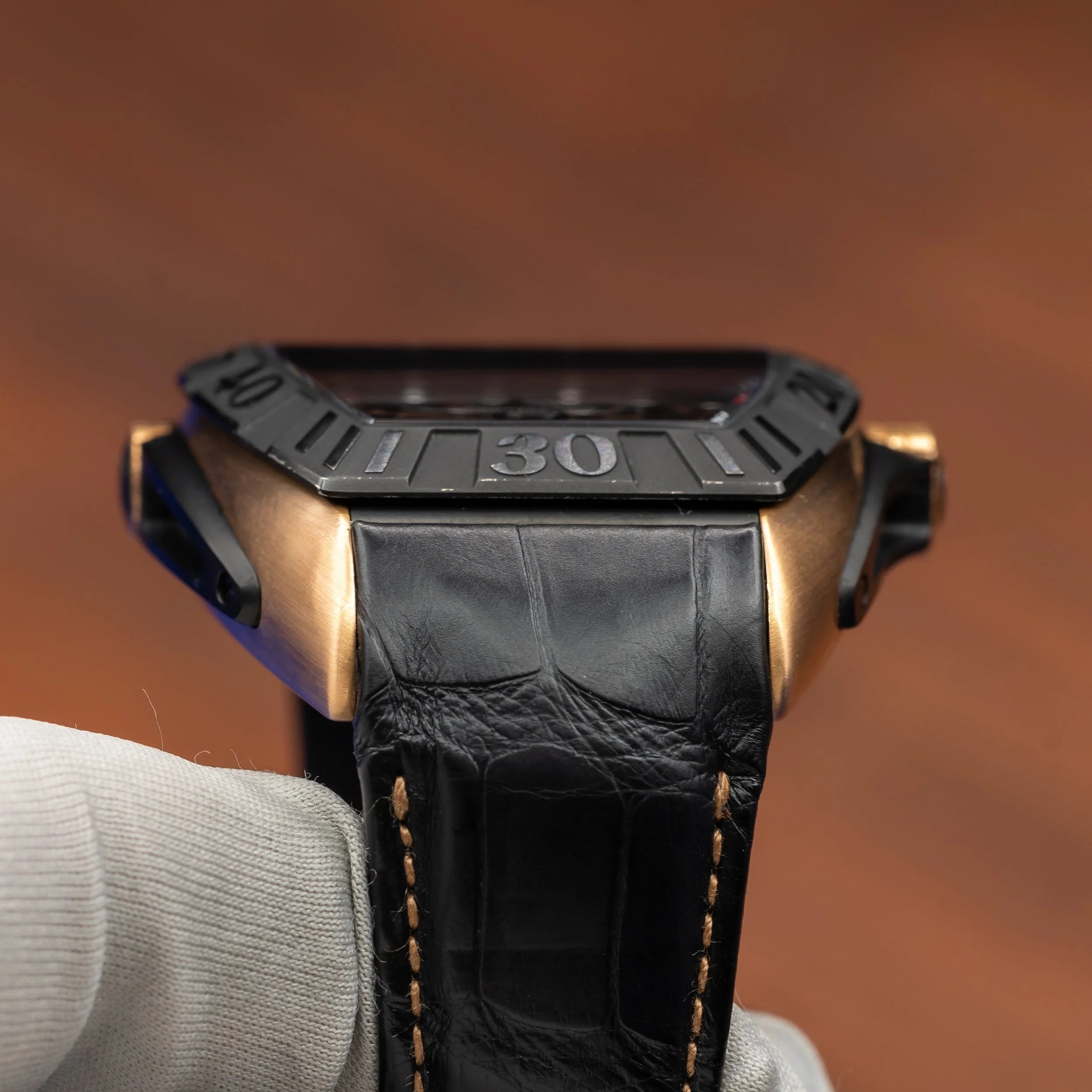 FRANCK MULLER Grand Prix Rose Gold Black Dial 9900 SC DT GPG — image 13