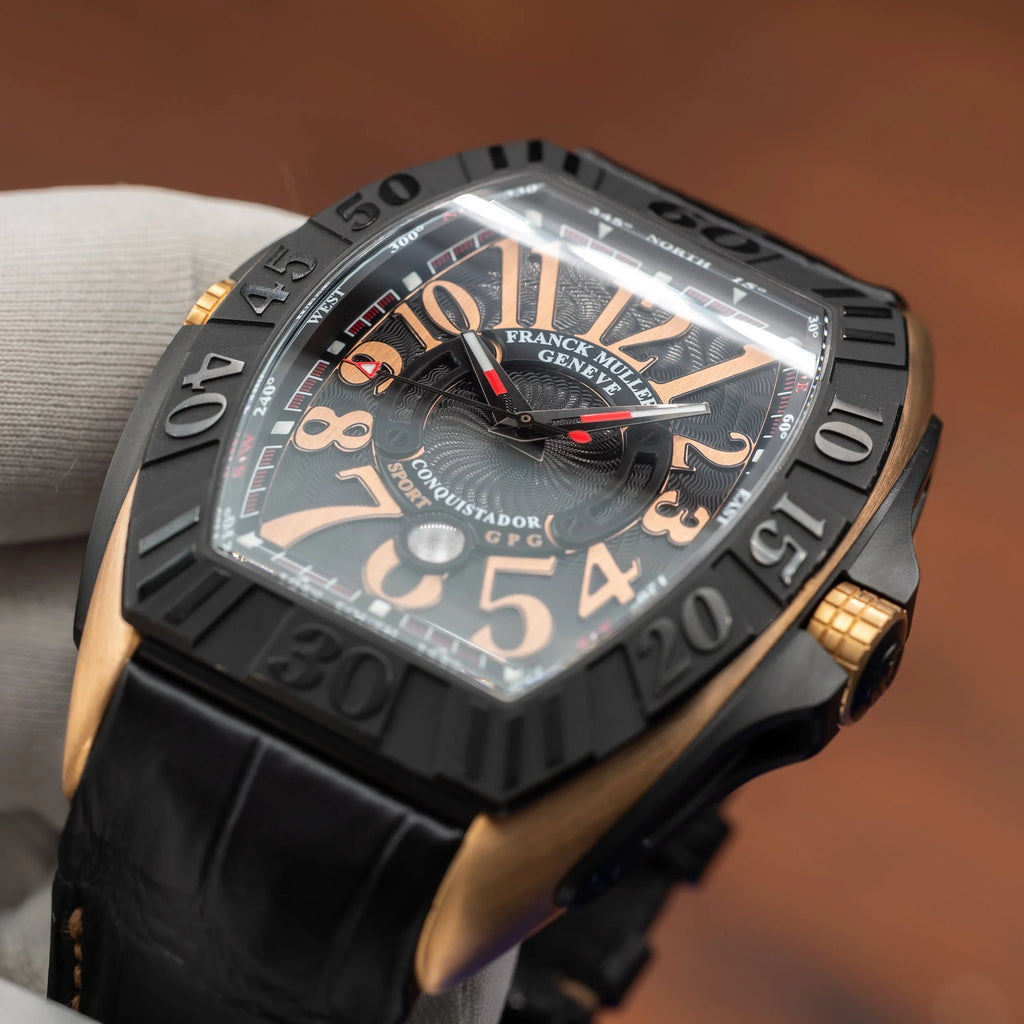 FRANCK MULLER Grand Prix Rose Gold Black Dial 9900 SC DT GPG — image 18