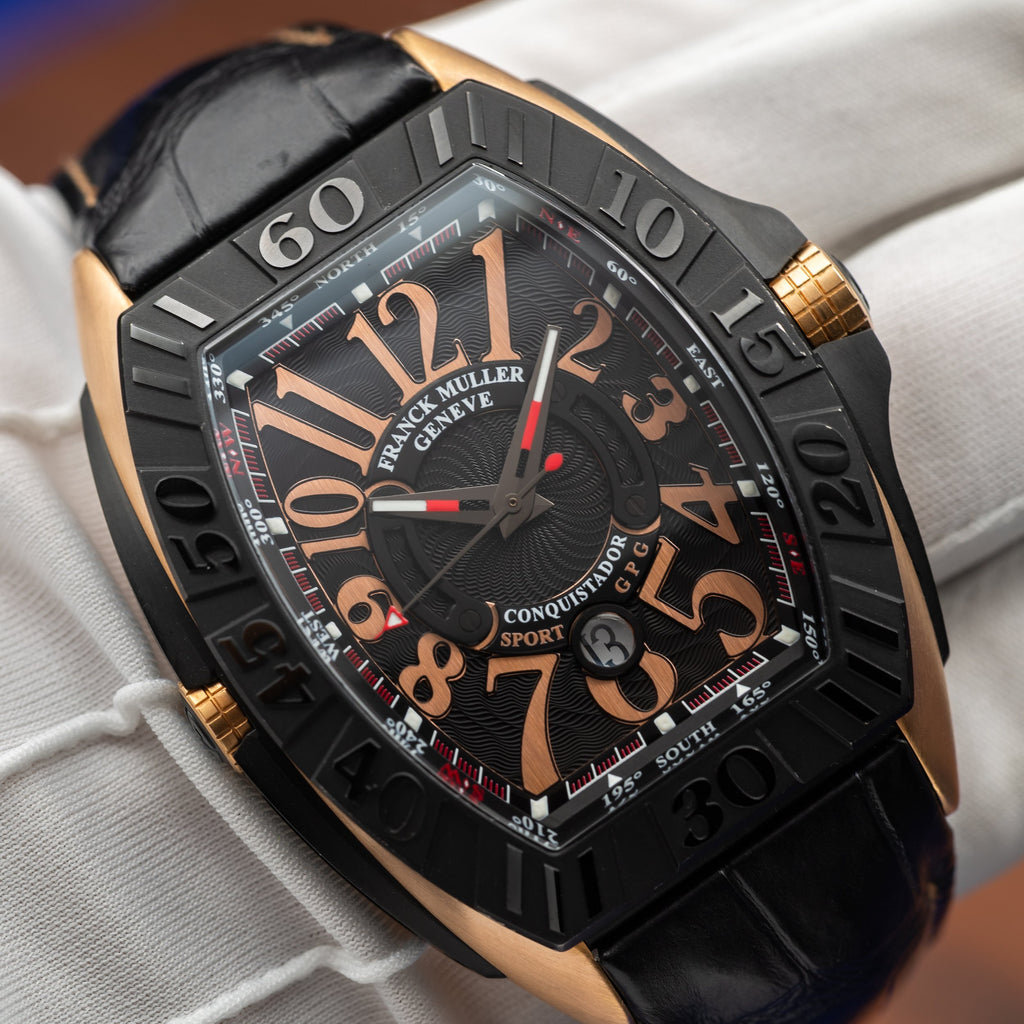FRANCK MULLER Grand Prix Rose Gold Black Dial 9900 SC DT GPG — image 19
