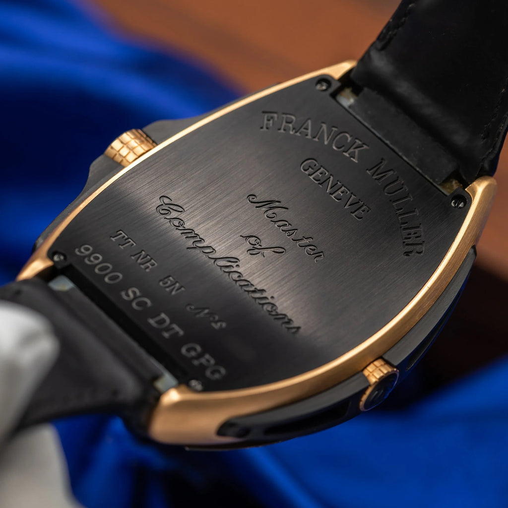 FRANCK MULLER Grand Prix Rose Gold Black Dial 9900 SC DT GPG — image 20