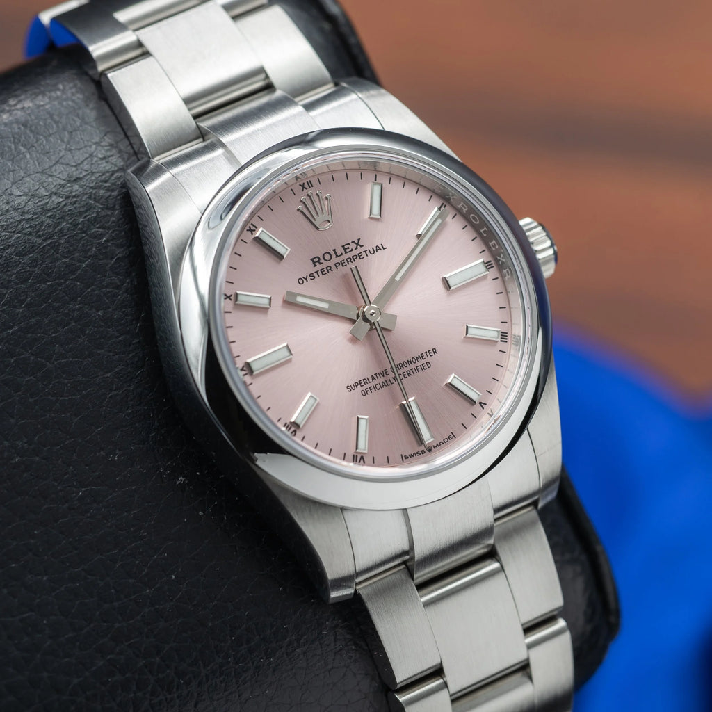 ROLEX Oyster Perpetual 31mm Pink Dial 124200 — image 6