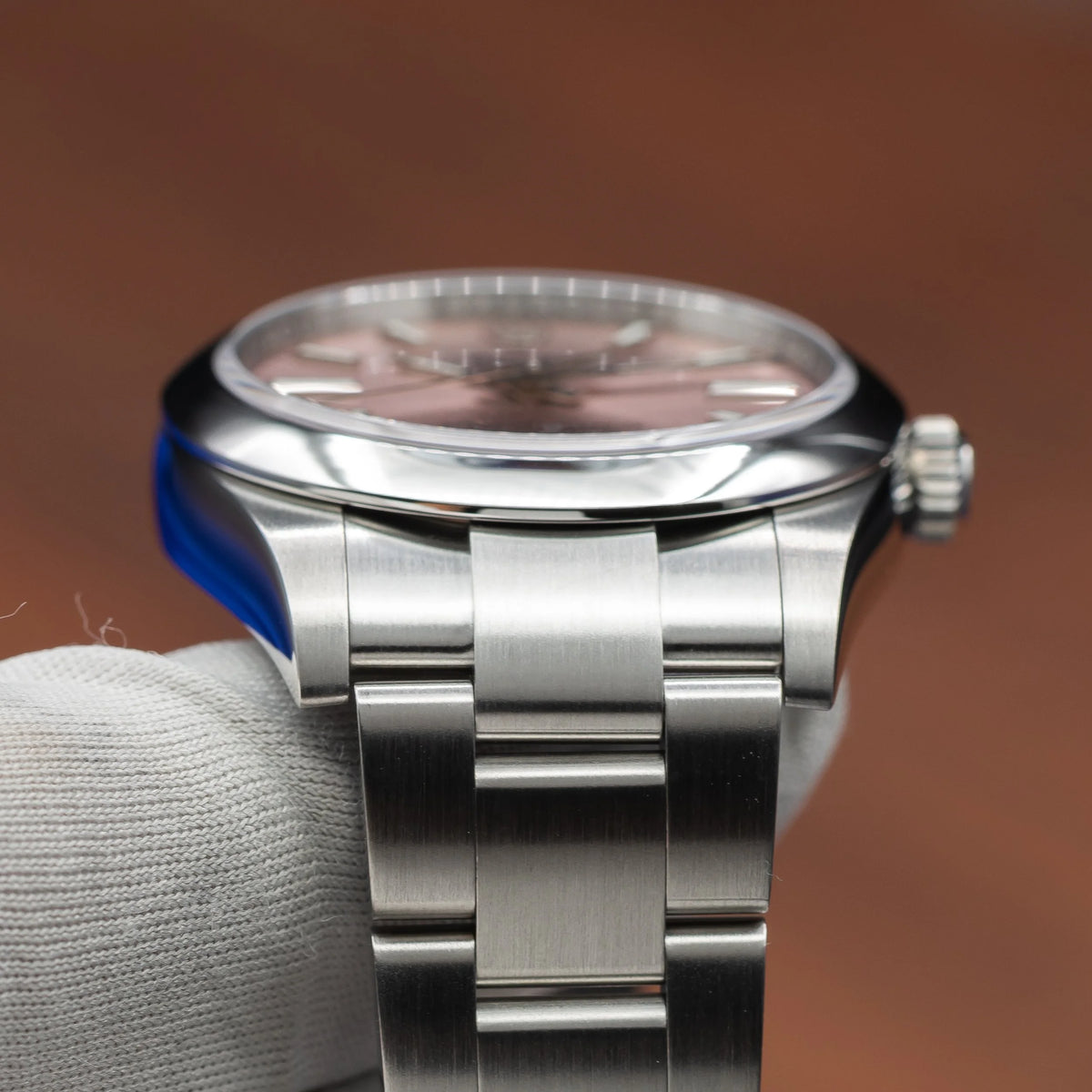 ROLEX Oyster Perpetual 31mm Pink Dial 124200 — image 12