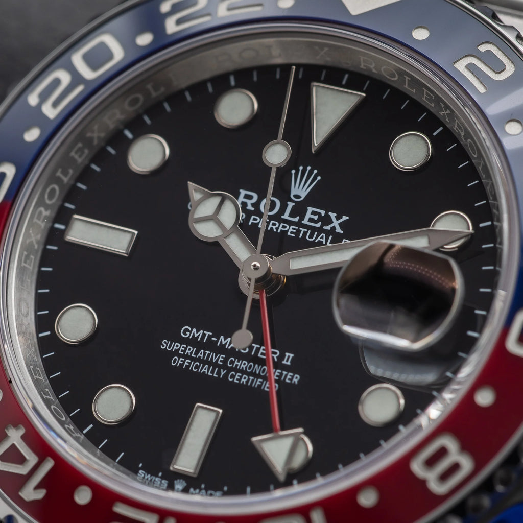 ROLEX GMT-Master II "Pepsi" Blue & Red Bezel Black Dial Stainless 126710BLRO — image 4