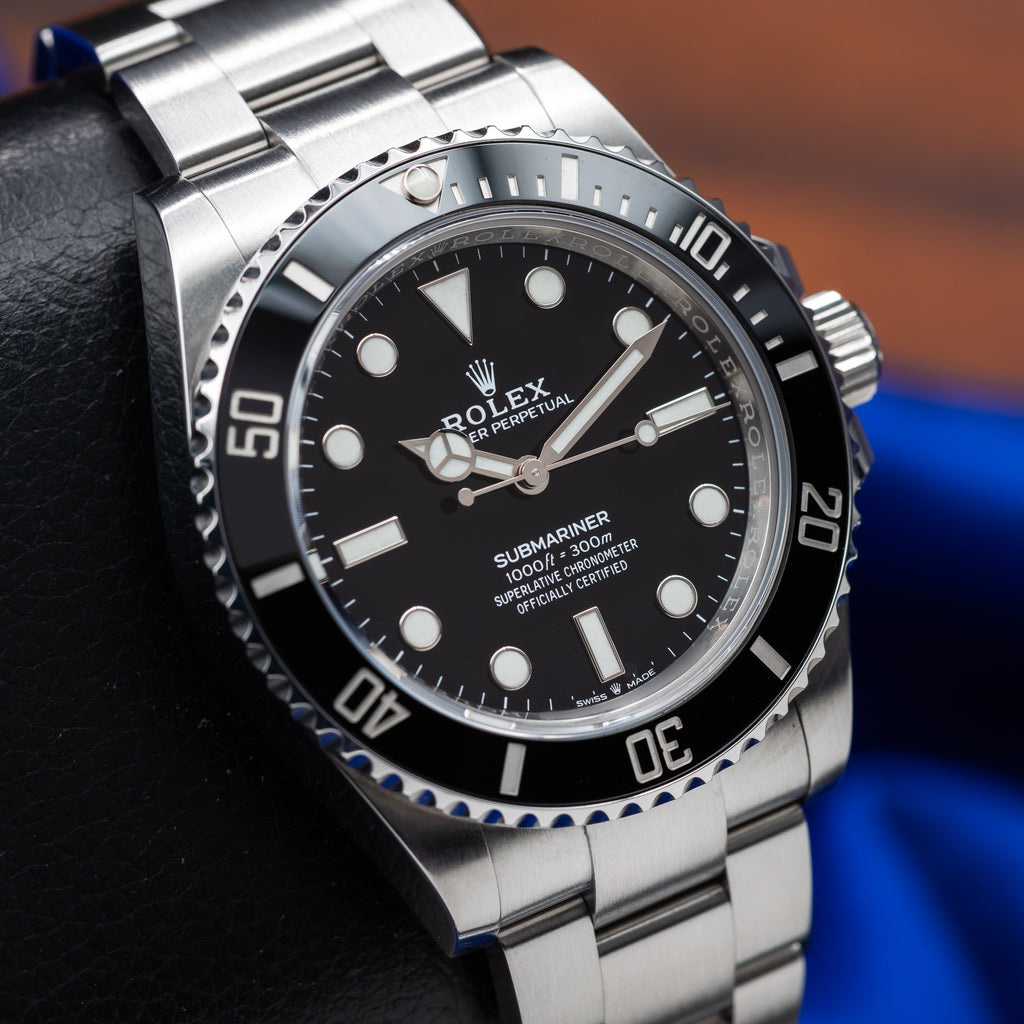 ROLEX Submariner 41mm No Date Stainless Steel Black Dial Ceramic Bezel 124060LN — image 6