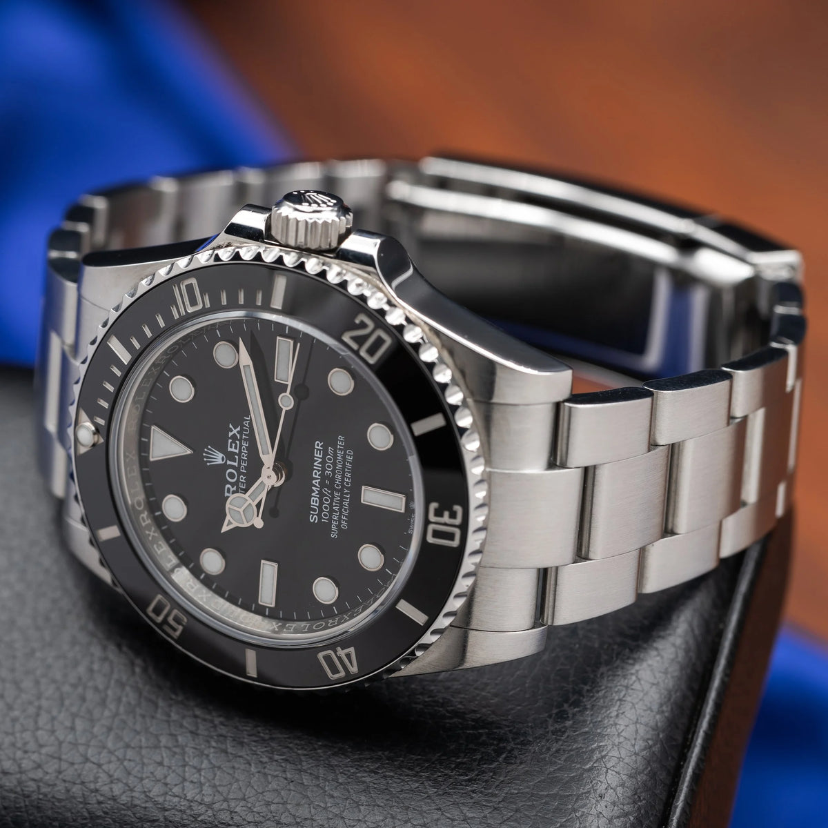 ROLEX Submariner 41mm No Date Stainless Steel Black Dial Ceramic Bezel 124060LN — image 8
