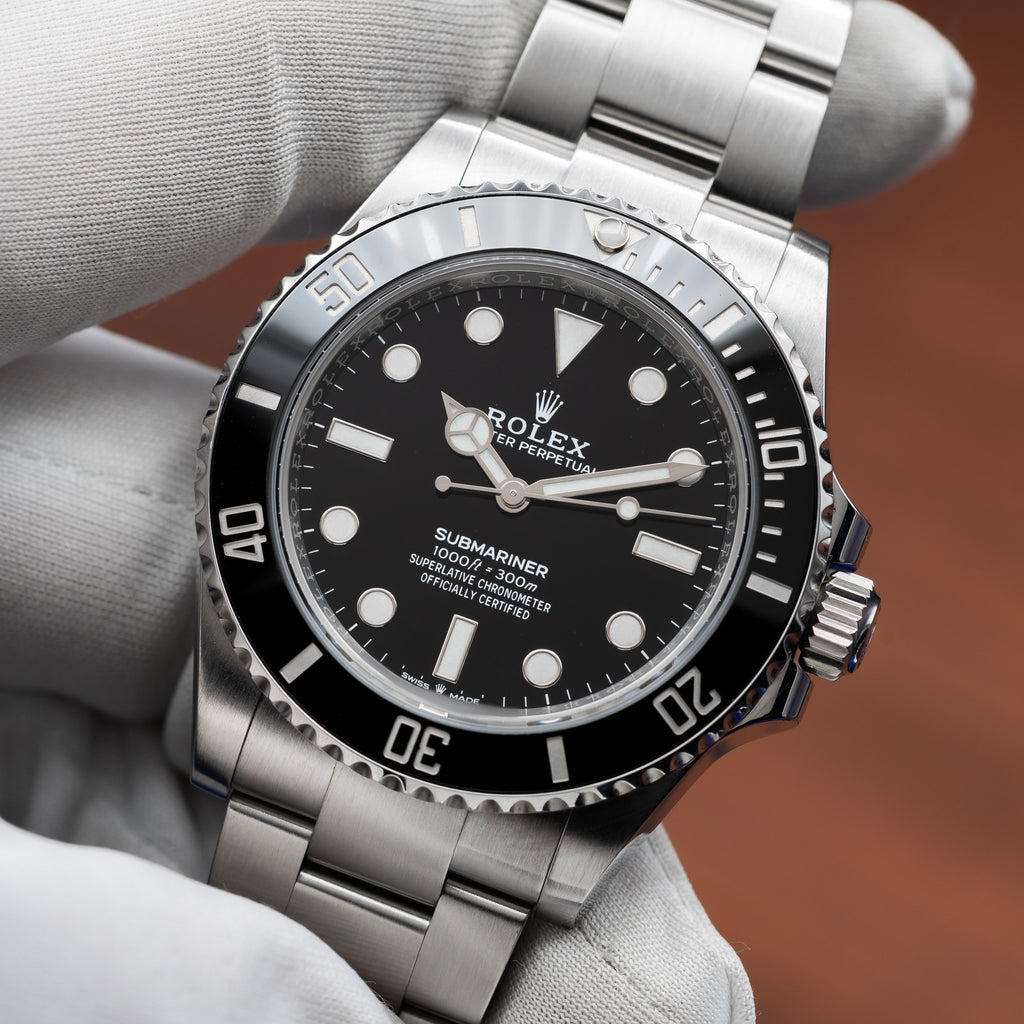 ROLEX Submariner 41mm No Date Stainless Steel Black Dial Ceramic Bezel 124060LN — image 15