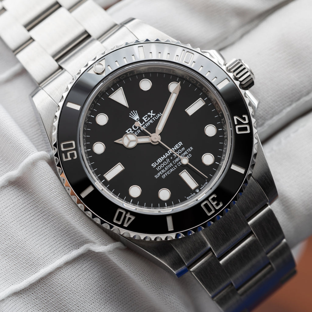 ROLEX Submariner 41mm No Date Stainless Steel Black Dial Ceramic Bezel 124060LN — image 16