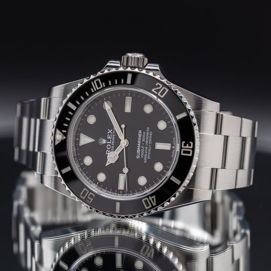 ROLEX Submariner 41mm No Date Stainless Steel Black Dial Ceramic Bezel 124060LN — image 2