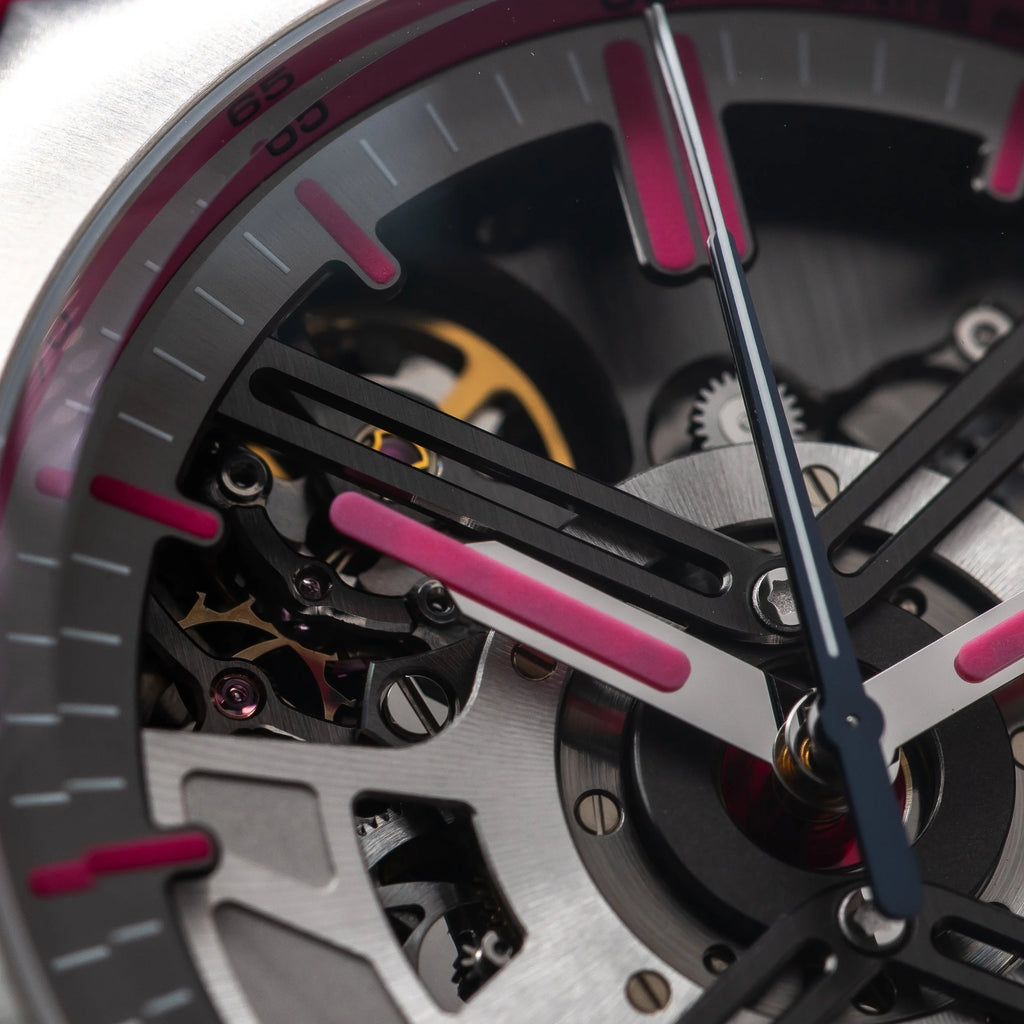 H. MOSER & CIE Streamliner BWT Alpine Drivers & Mechanics Pink Edition 6700-1201 — image 7