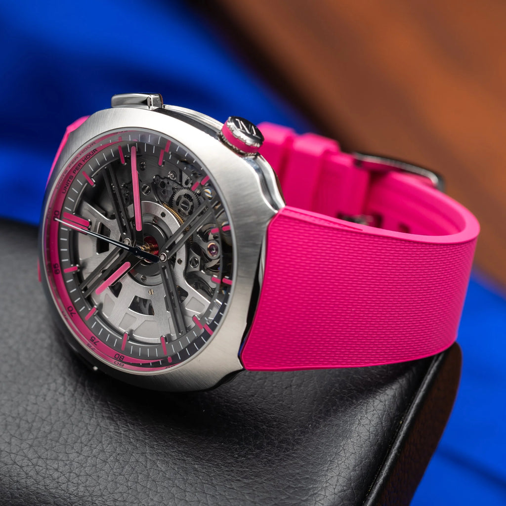 H. MOSER & CIE Streamliner BWT Alpine Drivers & Mechanics Pink Edition 6700-1201 — image 13