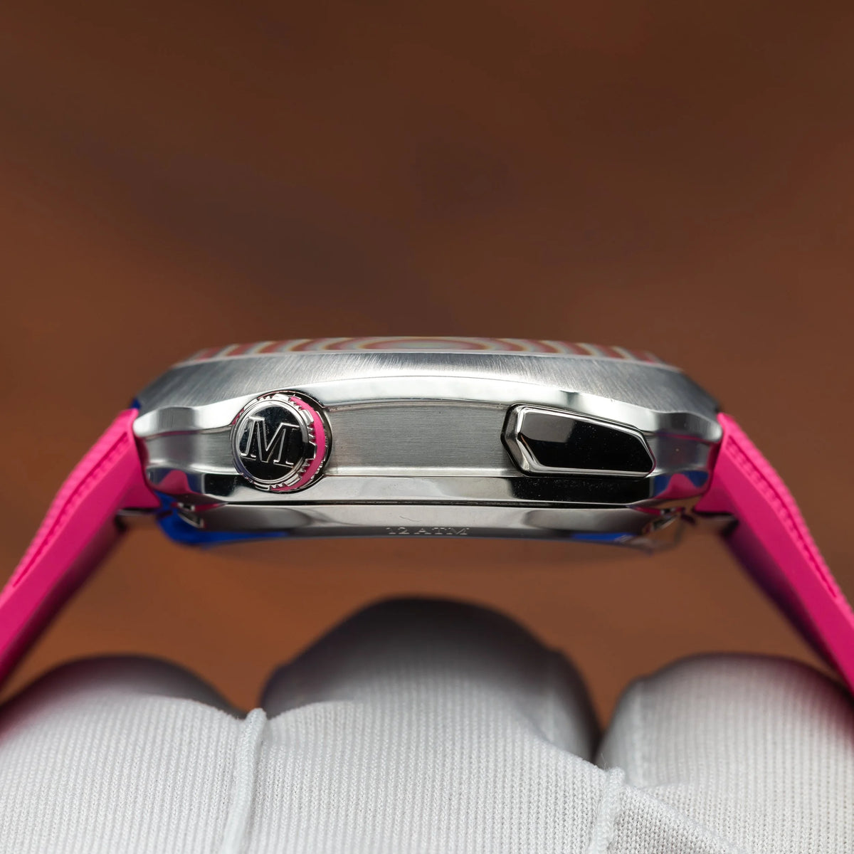 H. MOSER & CIE Streamliner BWT Alpine Drivers & Mechanics Pink Edition 6700-1201 — image 16
