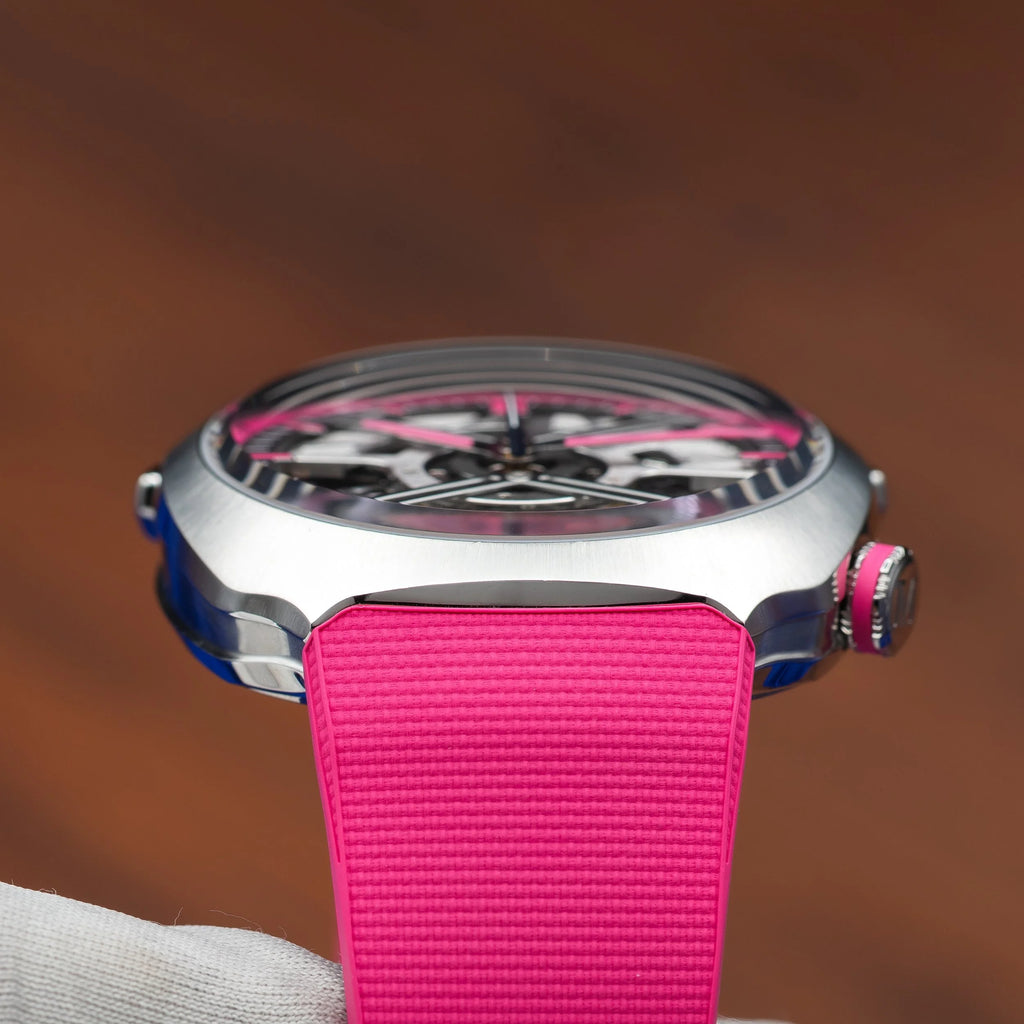 H. MOSER & CIE Streamliner BWT Alpine Drivers & Mechanics Pink Edition 6700-1201 — image 17