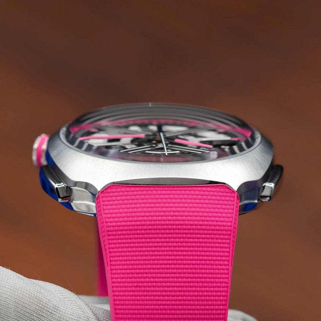 H. MOSER & CIE Streamliner BWT Alpine Drivers & Mechanics Pink Edition 6700-1201 — image 19
