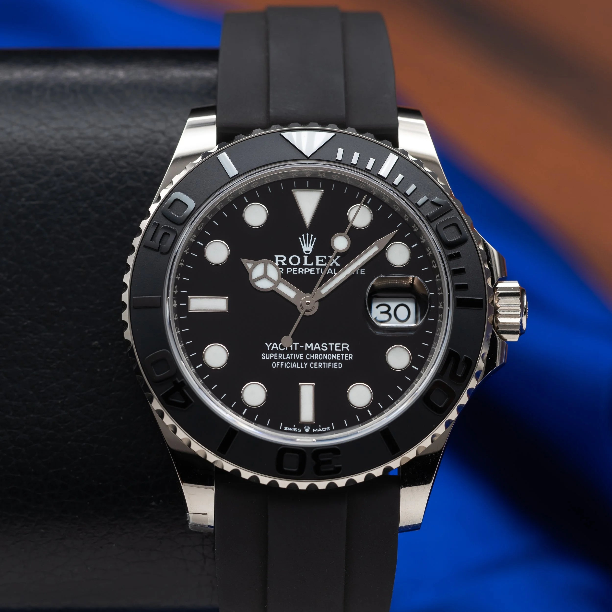 ROLEX Yacht-Master White Gold Black Dial Oysterflex 42MM 226659 - NEW 2026 — image 6