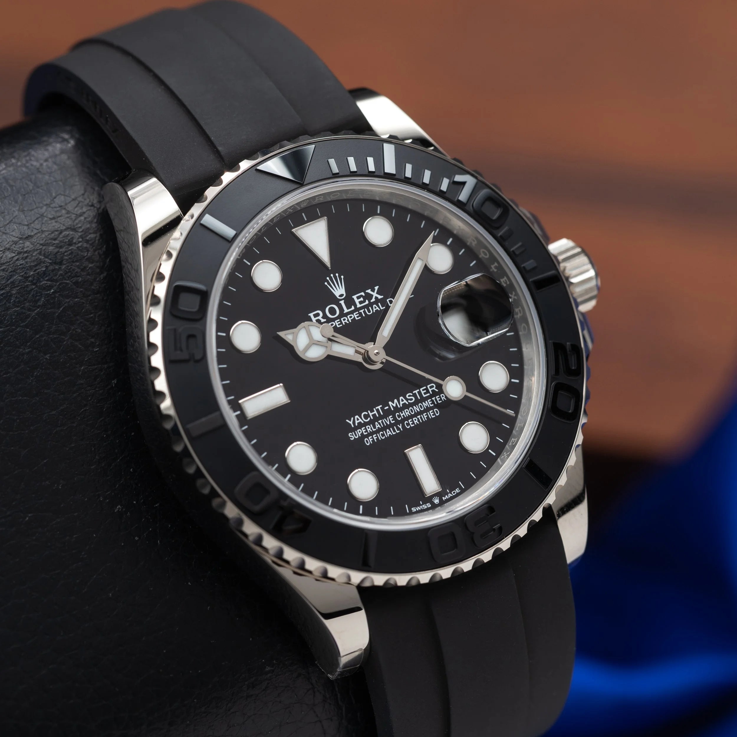 ROLEX Yacht-Master White Gold Black Dial Oysterflex 42MM 226659 - NEW 2026 — image 7