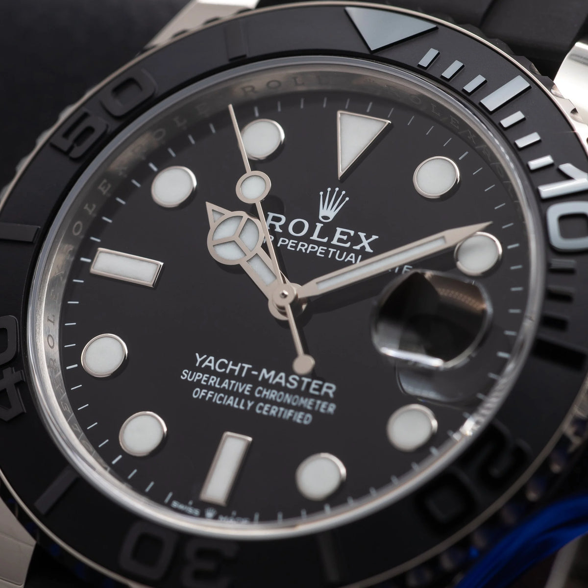 ROLEX Yacht-Master White Gold Black Dial Oysterflex 42MM 226659 - NEW 2026 — image 5