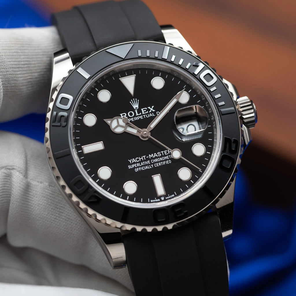 ROLEX Yacht-Master White Gold Black Dial Oysterflex 42MM 226659 - NEW 2026 — image 1